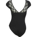 PW Dancewear Adult's Adele Leotard - Black