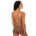Capezio Deep Neck Clear Back Bra - Nude