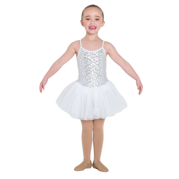 Studio 7 Children's Sequin Tutu Dress - White*