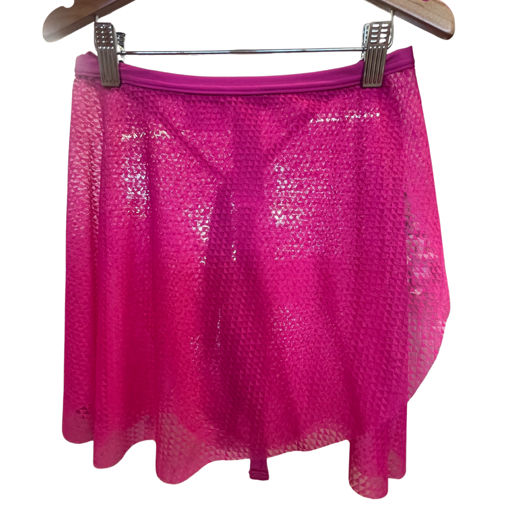 Chevron Lace Skirt by Capezio in Berry