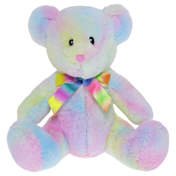Rainbow Teddy Bear - Charlie