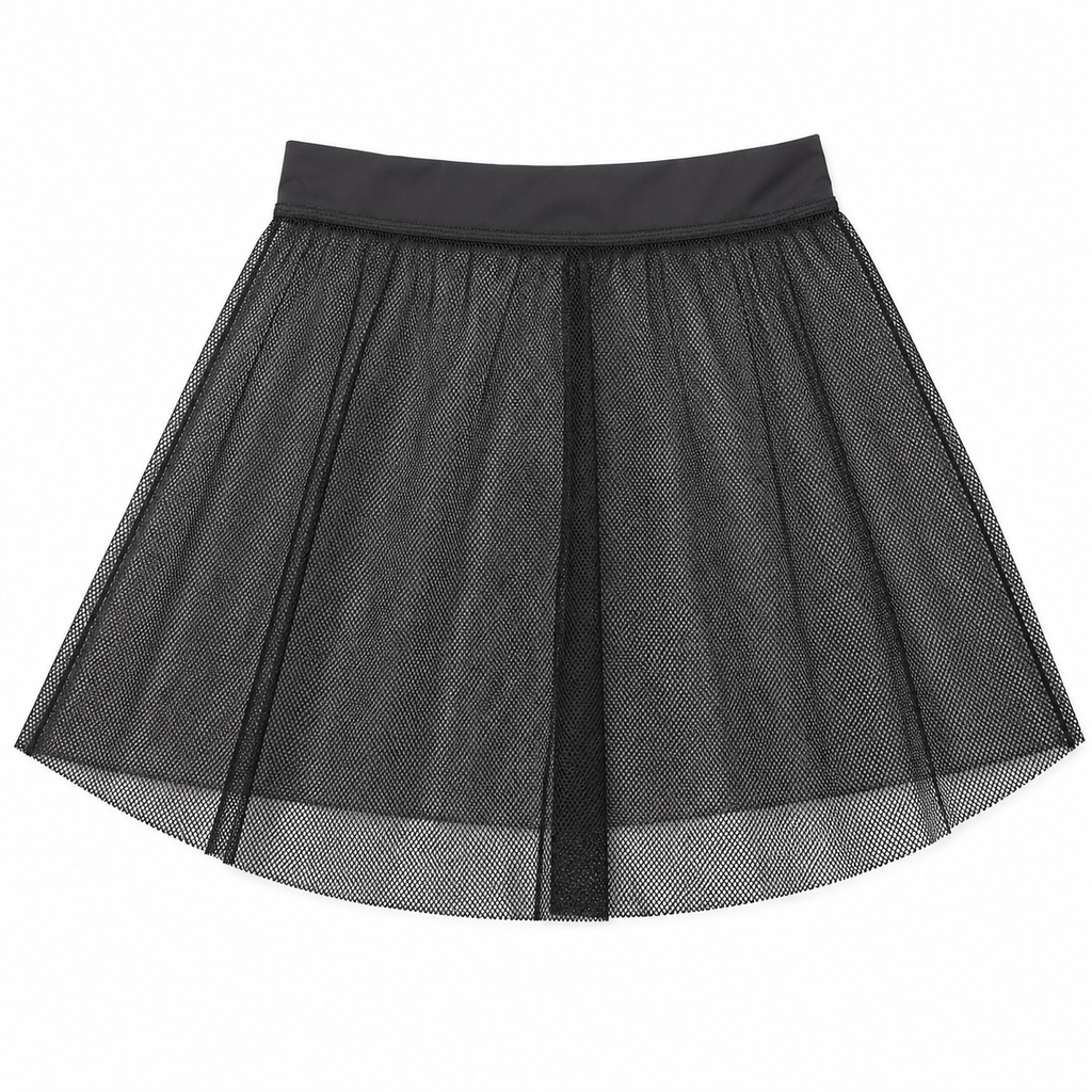 d:d Black Fishnet Mesh Ballet Skirt