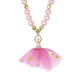 Pink Poppy Ballerina Charm Necklace