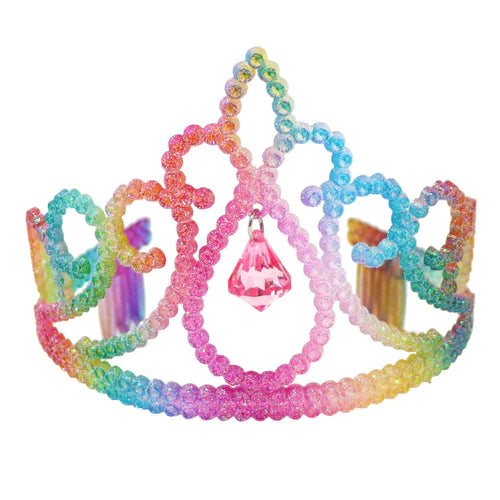 Pink Poppy Unicorn Princess Glitter Crown