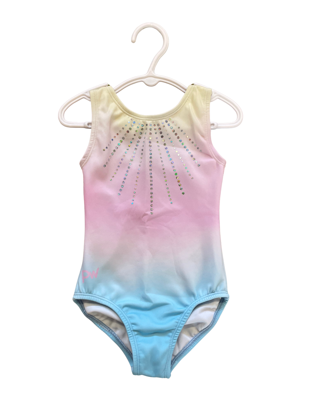 PW Sherbert Blue Gymnastics Leotard