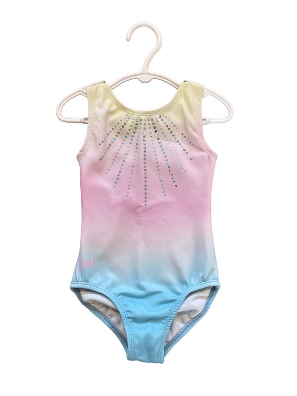 PW Sherbert Blue Gymnastics Leotard