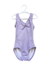 Ditto Dancewear Children's Regulation Cotton Lycra Leotard - Jacaranda & Lavender