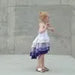 Pure Cute Flamenco Dress in Lavender Ombre