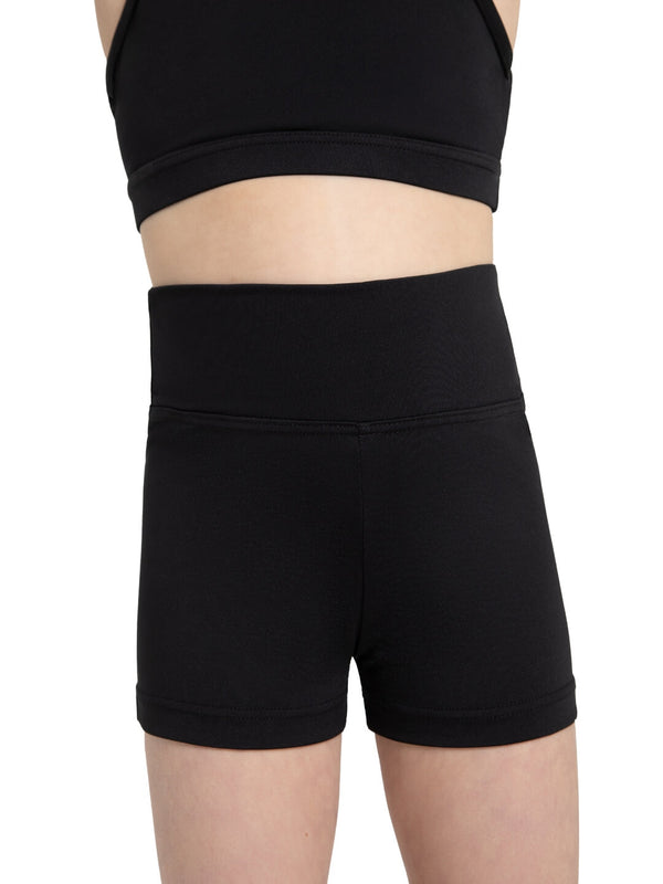 Capezio High Waisted Shorts - Girls