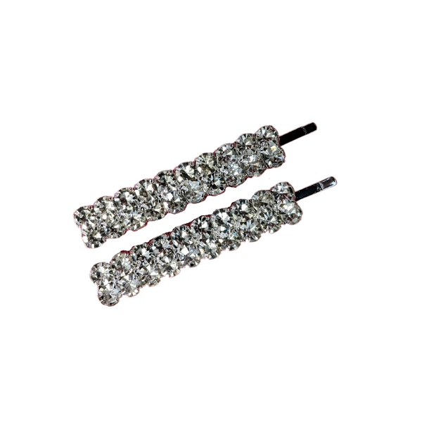 Diamonte Hair Pins 2 Pack