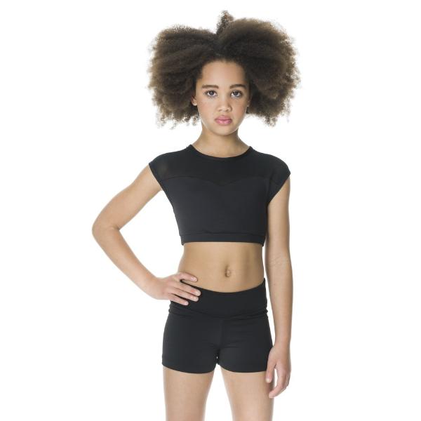 Studio 7 Children's Activate High Waisted Shorts - Black*