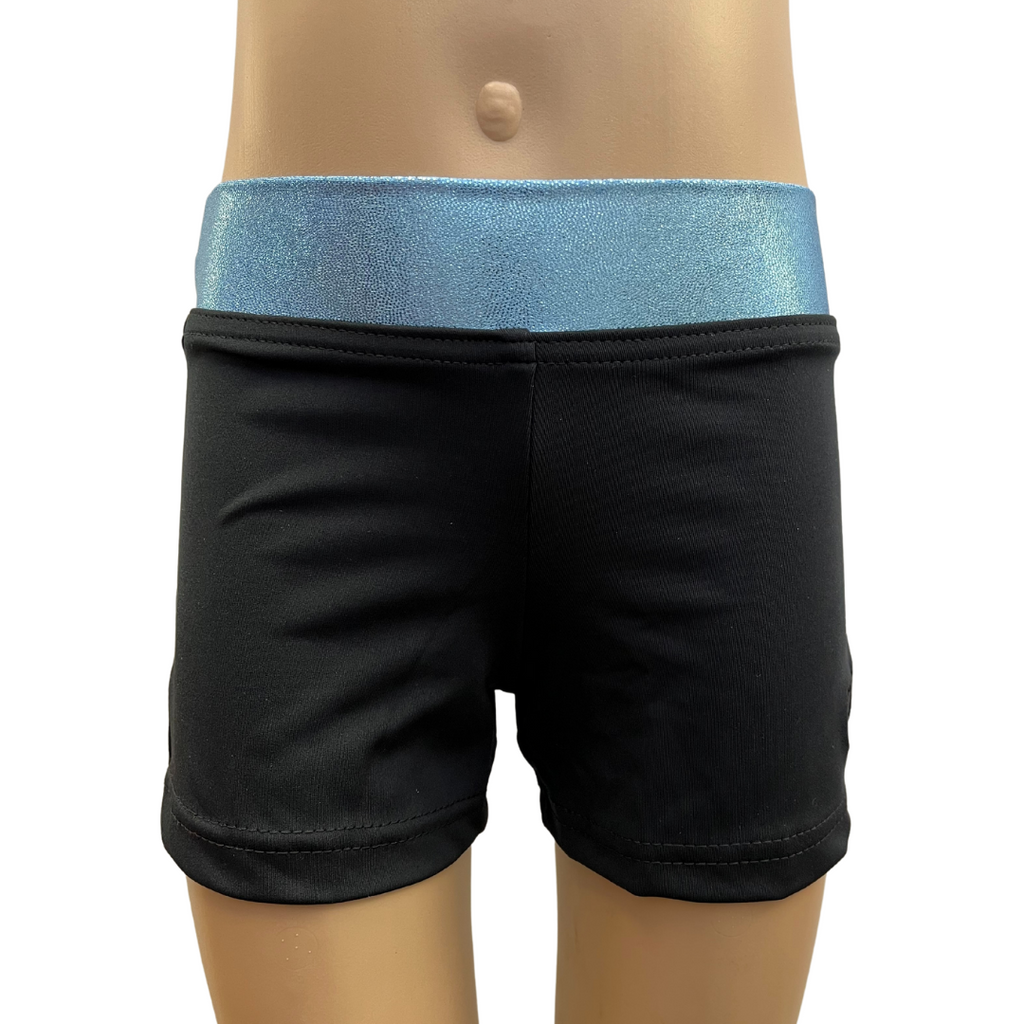 PW Dancewear Agile Hotpants - Blue Mistique