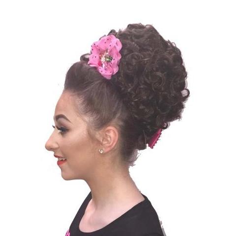 Cara Irish Dancing Bun Wig