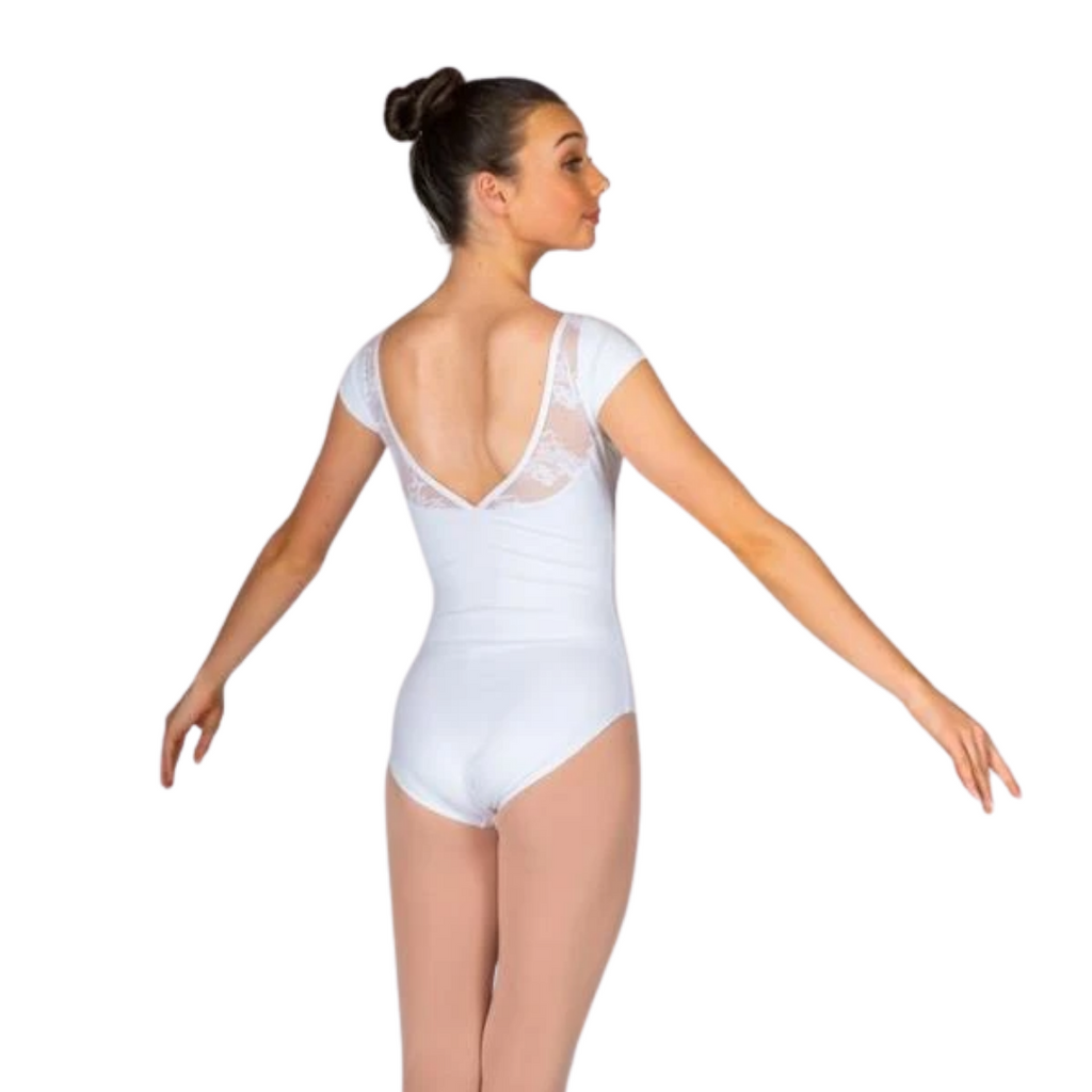 PW Dancewear Children's Adele Leotard - White