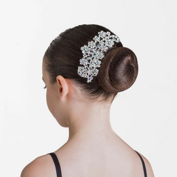 Studio 7 Diamond Sparkle Hair Comb - Crystal White