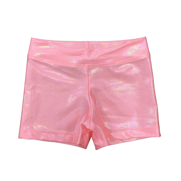 Ditto Dancewear Sparkle Shorts - Peach