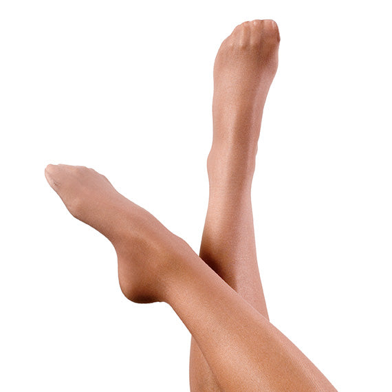 Fiesta Legwear Adult's Footed Gloss Tights - Skintone