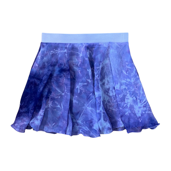 Ditto Dancewear Children's Full Circle Skirt - Tie Dye Jacaranda