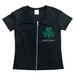 Ditto Dancewear Irish Dancer Zip Top with Shamrock