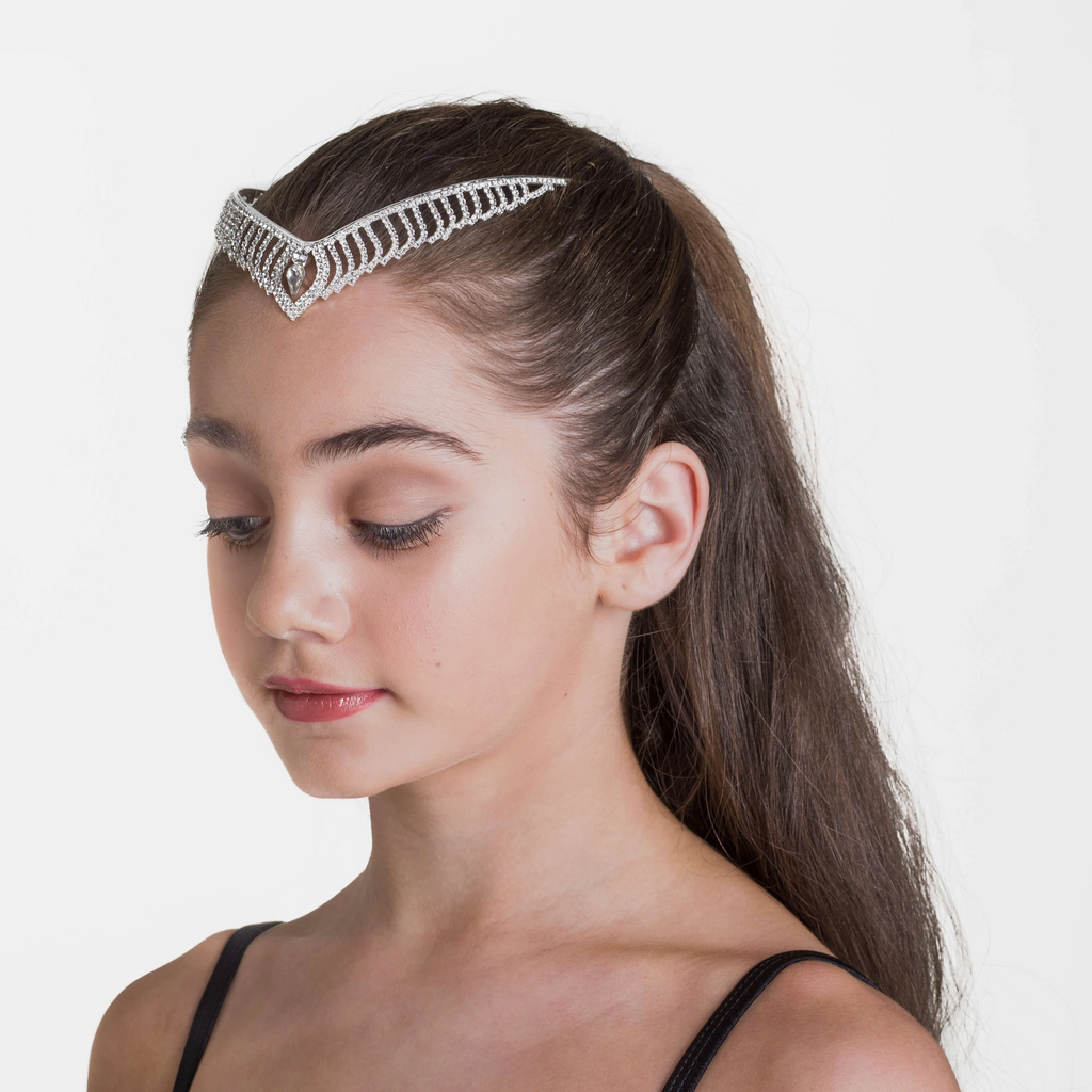 The Jasmine Hairpiece - Crystal White