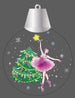 Mad Ally Christmas Decoration - Pink Ballerina