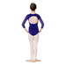 Studio 7 Children's Michaela 3/4 Sleeve Leotard - Dark Purple