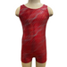 Ditto Dancewear Biketard with Scrunchie - Red Squiggle