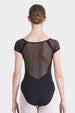 Studio 7 Adult's Tessa Cap Sleeve Leotard - Black"