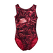 Ditto Dancewear Gym Leotard & Scrunchie Set - Red Roses*