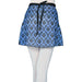 PW Dancewear Children's Victorian Print Wrap Skirt - Blue