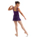 PW Mini Wrap Skirt - Purple"
